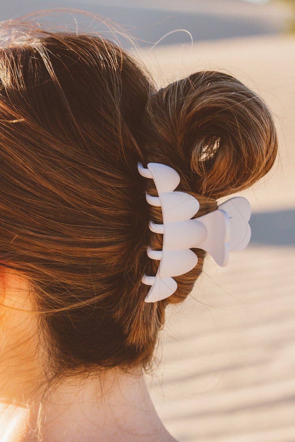 Scalloped Matte Claw Clip - Proper