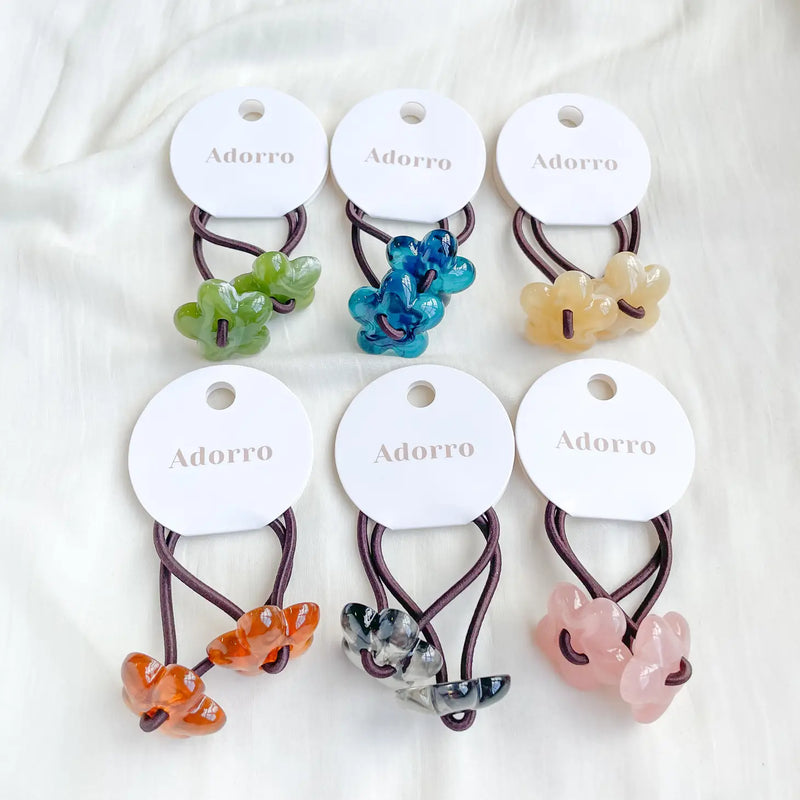 Daisy Hair Tie Set - Proper