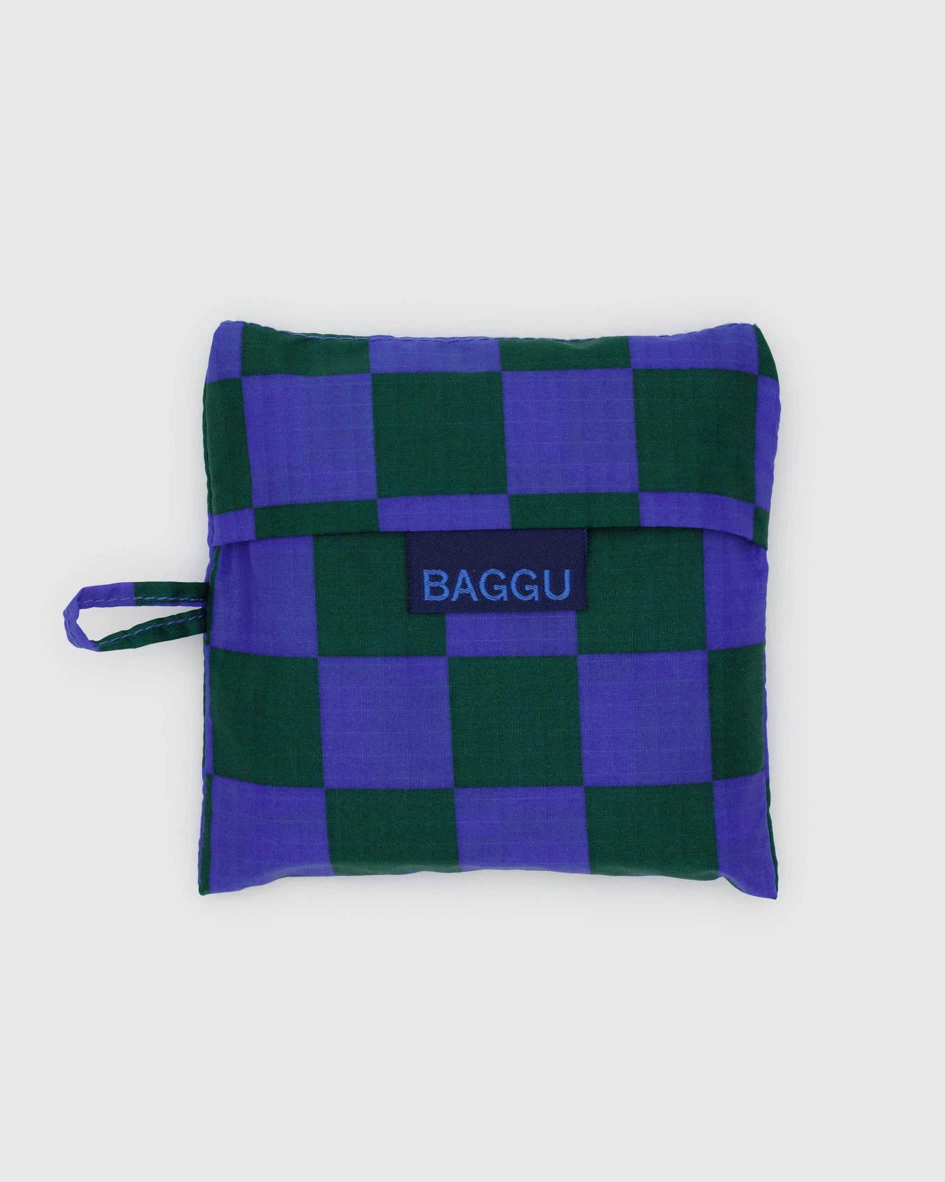 Standard Baggu - Iris Green Check - Proper