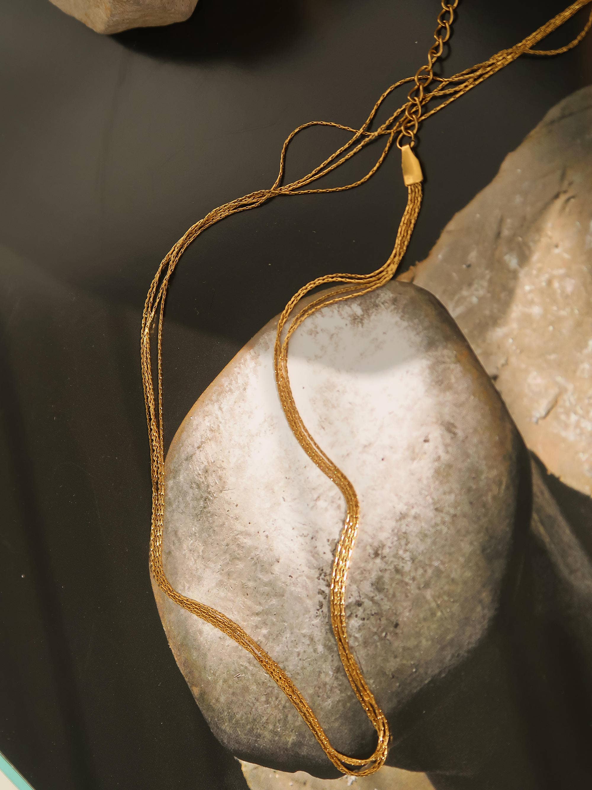 Palisse Layered Chain Necklace