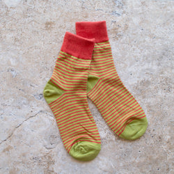 Multi Tone Stripe Socks - Proper