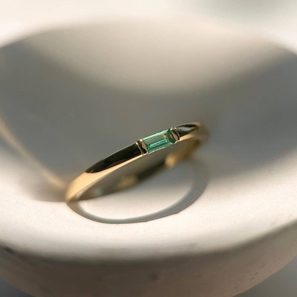 Mini Crystal Dome Ring - Proper