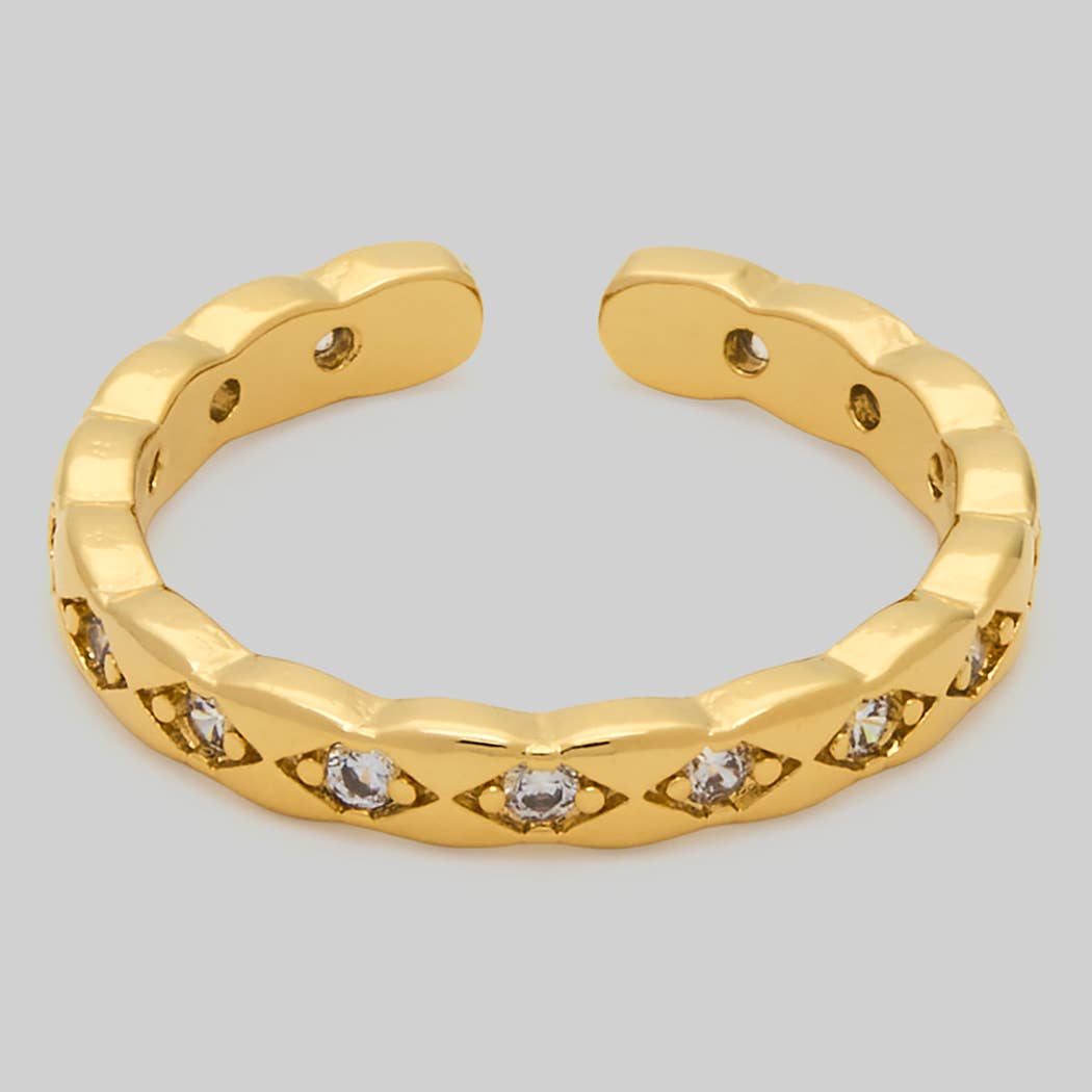 Ruffle Edge Ring