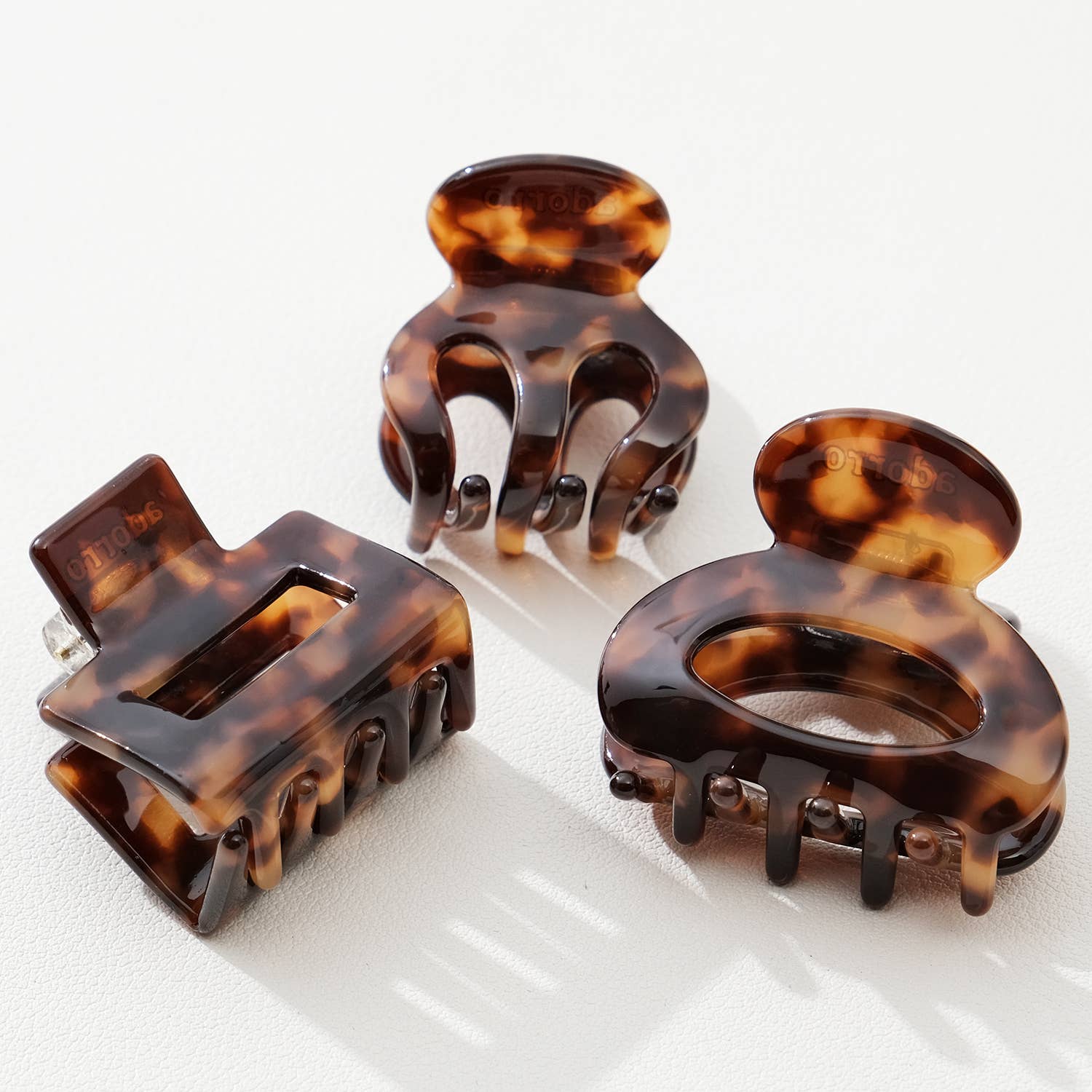Deep Tortoise Mini | Assorted Mini Claw Clips - Proper