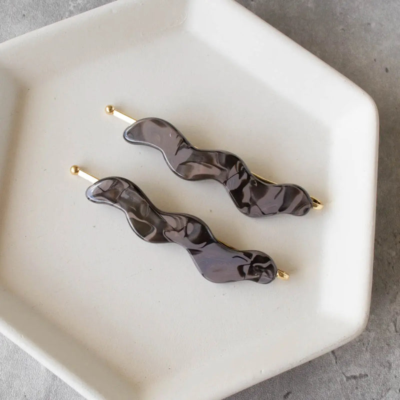 Squiggle Hair Clip Set - Proper