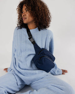 Navy Baggu Fanny Pack - Proper