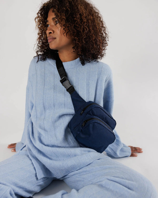 Navy Baggu Fanny Pack - Proper