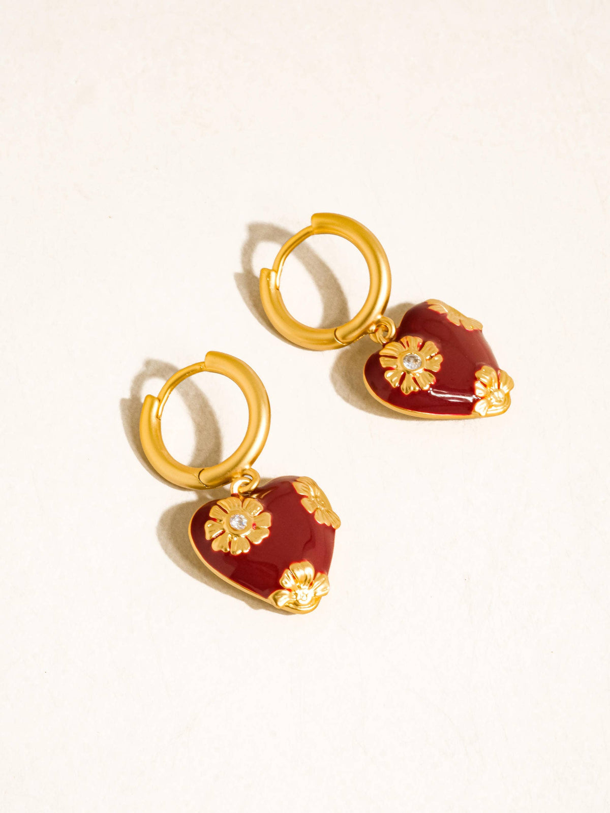 Bea Heart Earrings