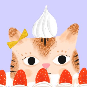 Kitty Cake - Birthday Card - Proper
