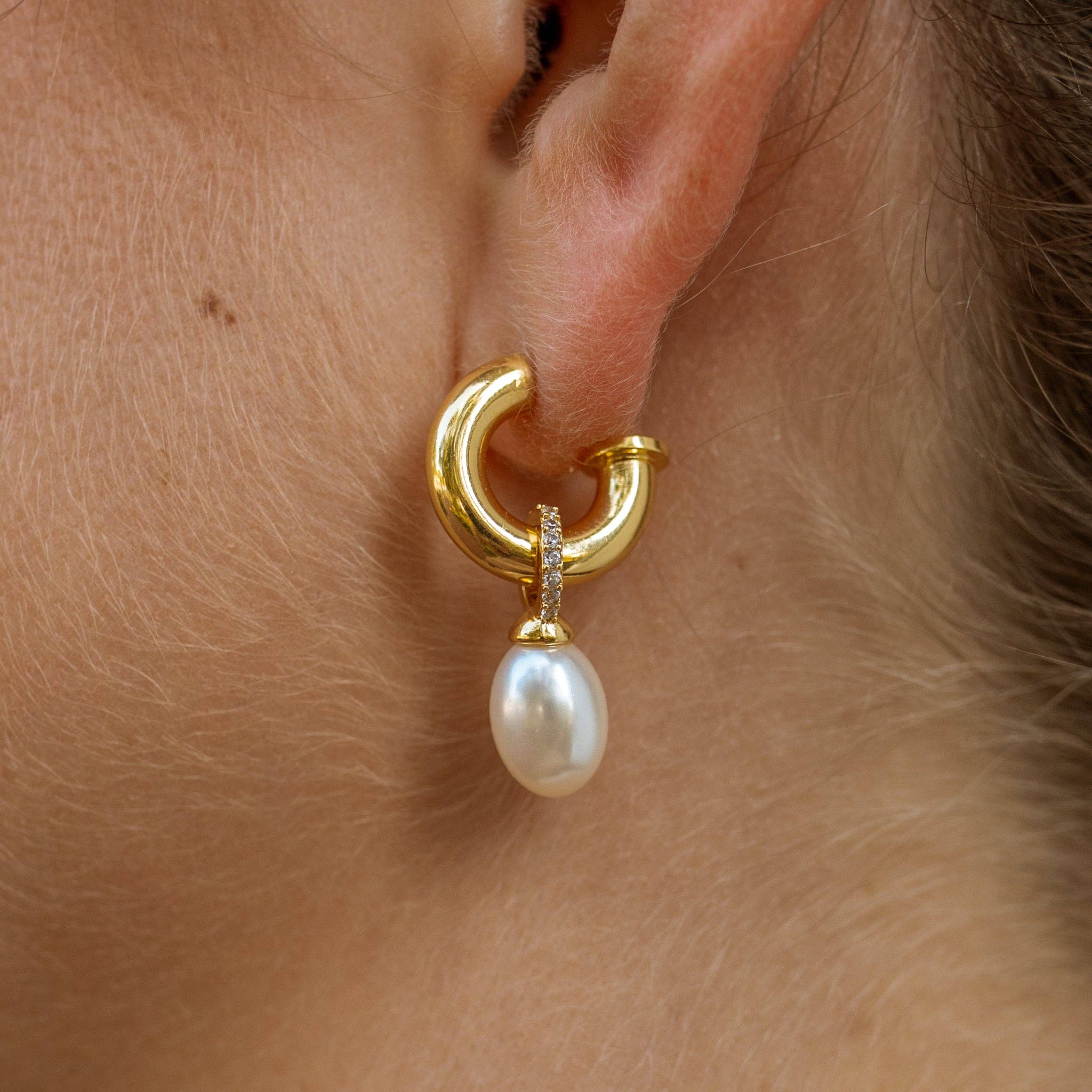 Pearl Diver Earrings - Proper