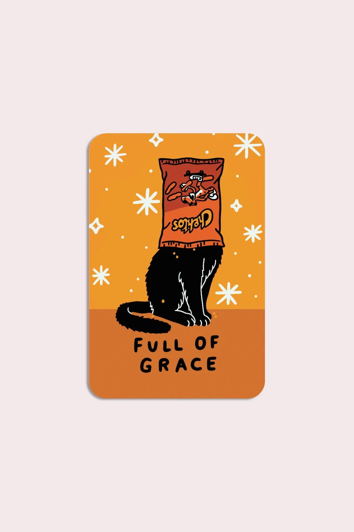 Cheese Full of Grace Sticker - Proper