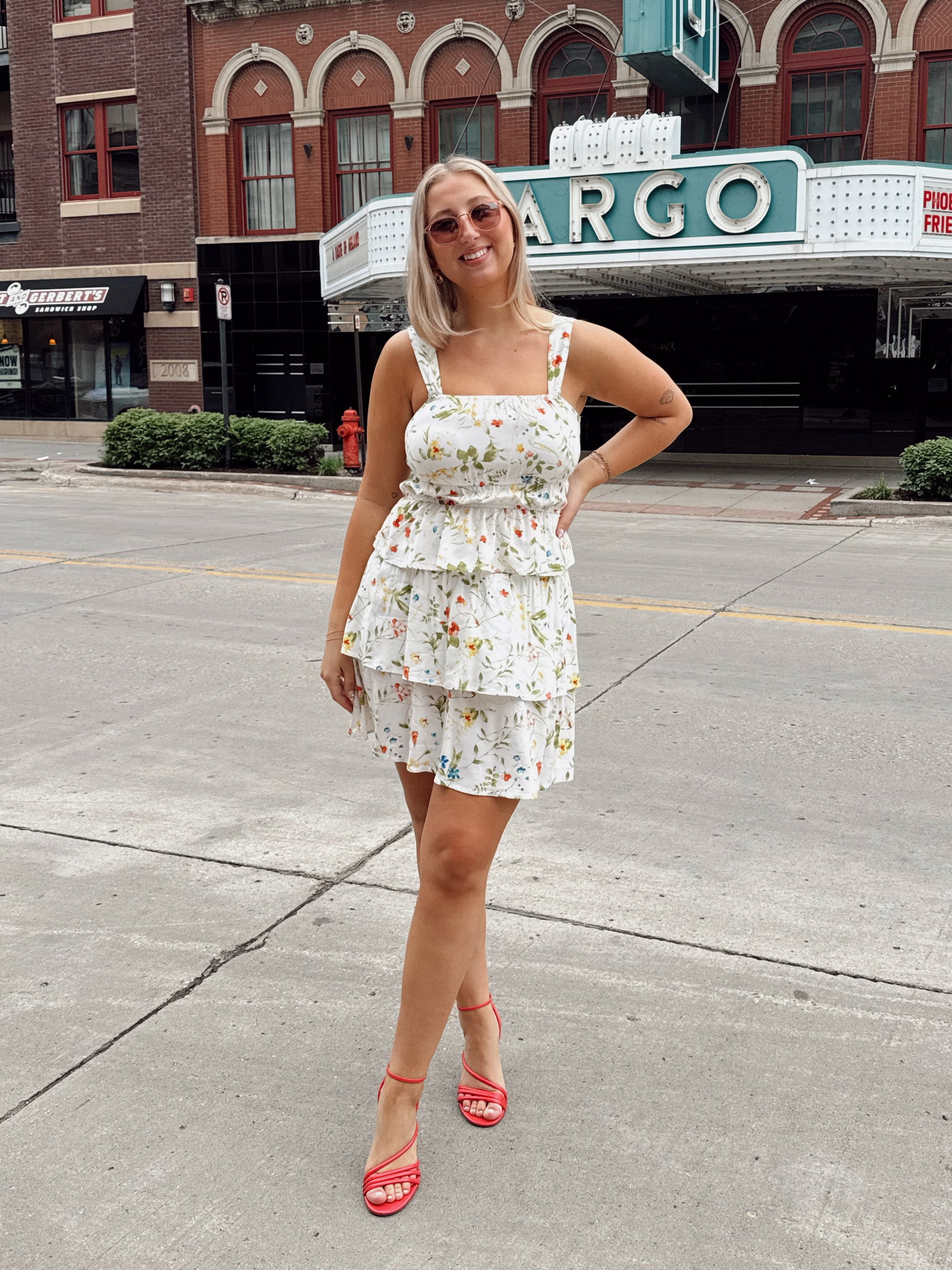 Easy Joy Floral Skirt