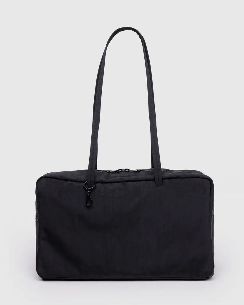 Medium Nylon Bowler Bag - Black - Proper