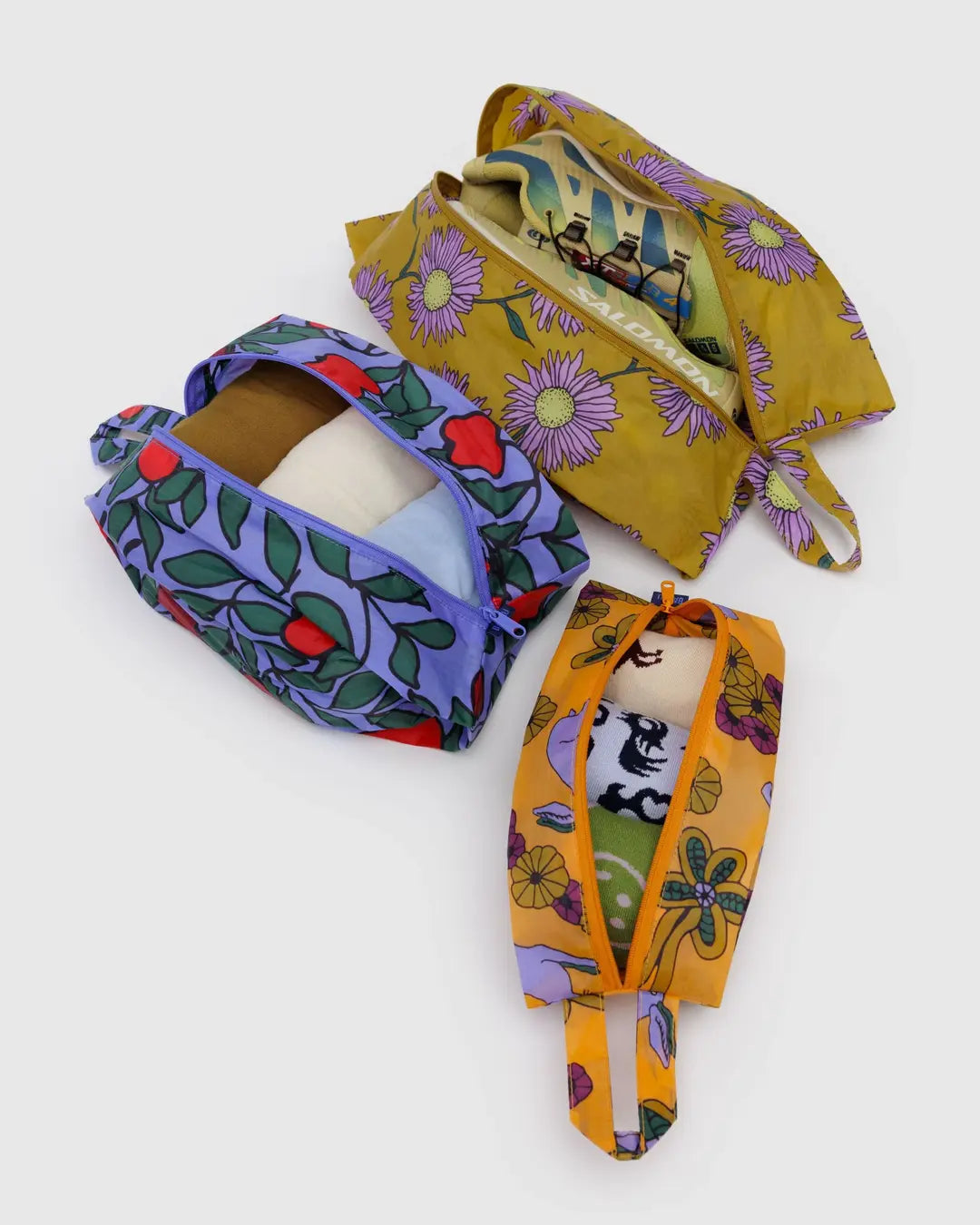 Baggu 3D Zip Set - Night Orchard - Proper