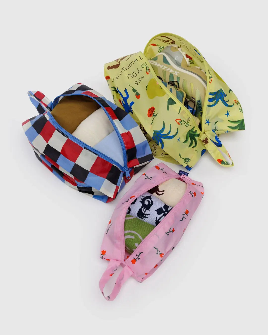Baggu 3D Zip Set - Painted Prairie - Proper