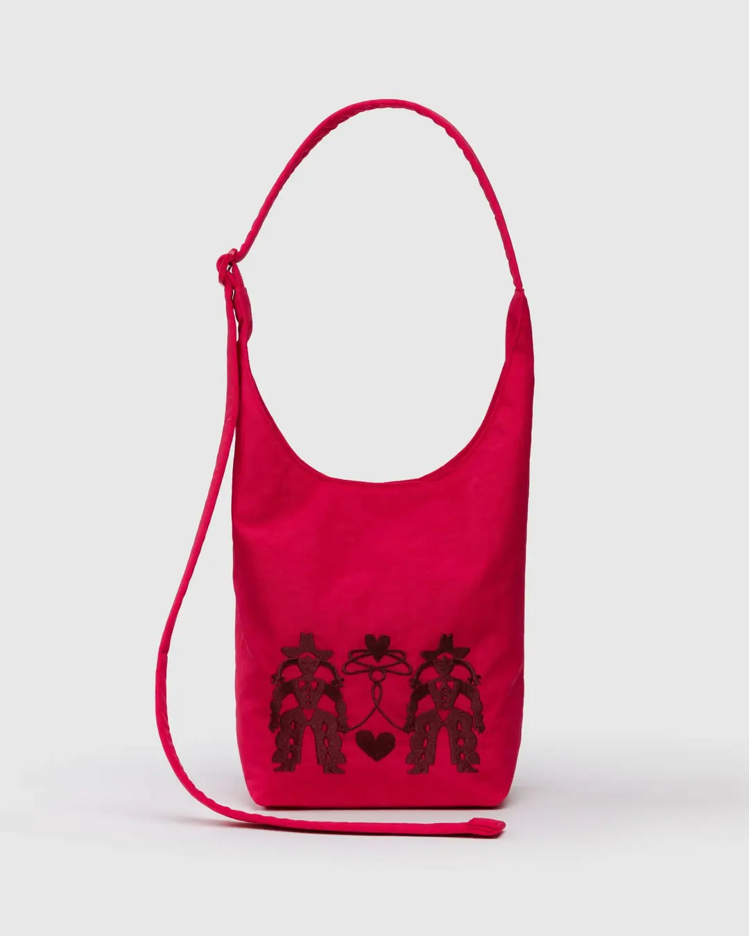 Baggu Small Nylon Sling - Embroidered Cowgirl - Proper