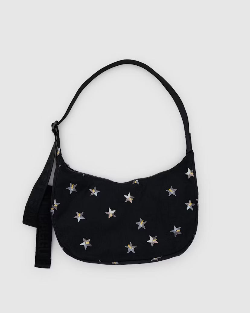 Baggu Medium Nylon Crescent Bag -  Stars - Proper