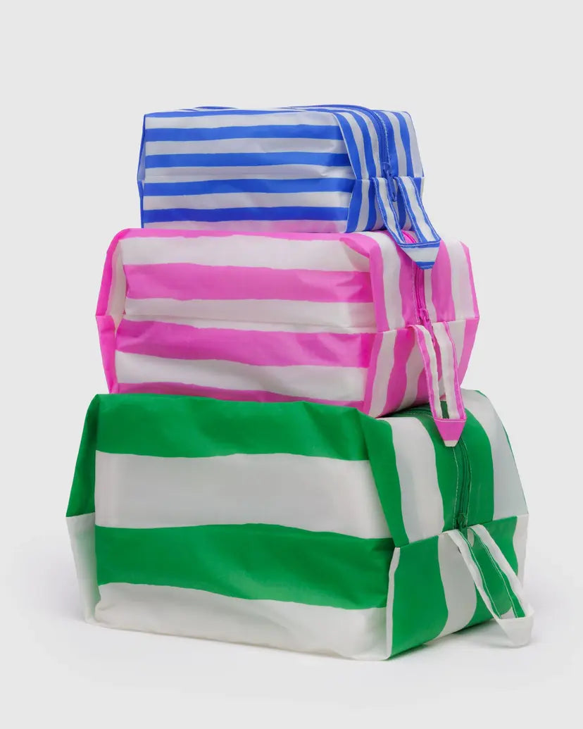 Baggu 3D Zip Set - Painted Stripe