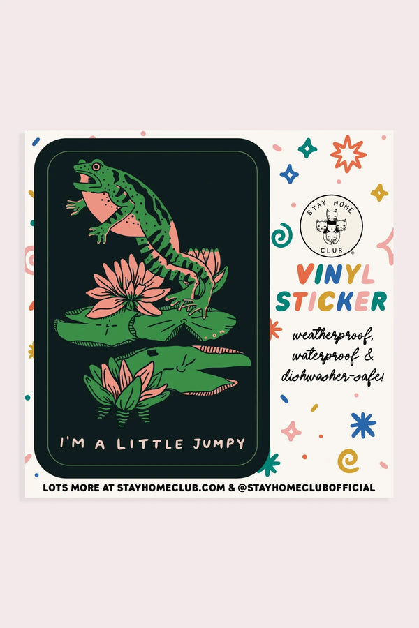 Jumpy Vinyl Sticker - Proper