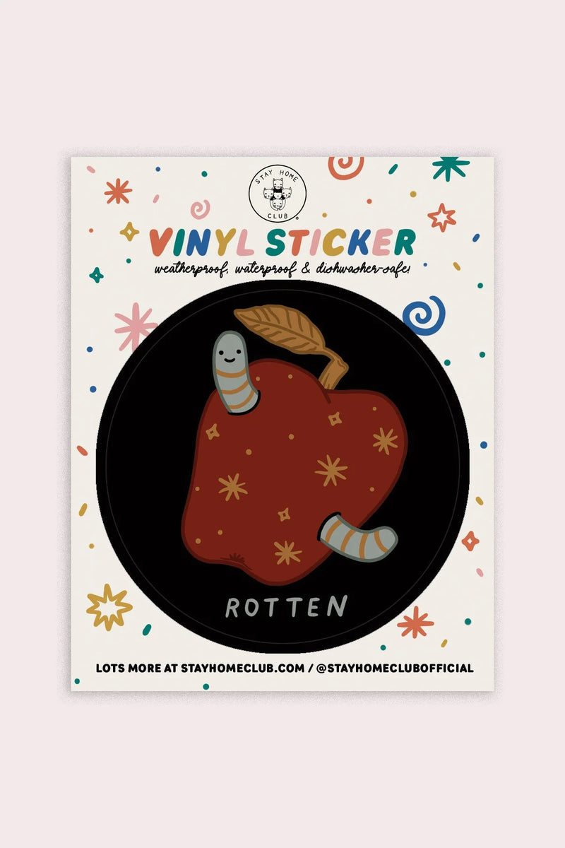Rotten Apple Vinyl Sticker - Proper