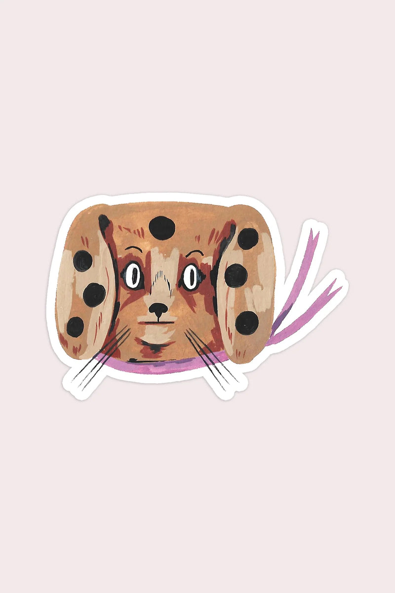 Spotty Dog Vinyl Sticker - Proper