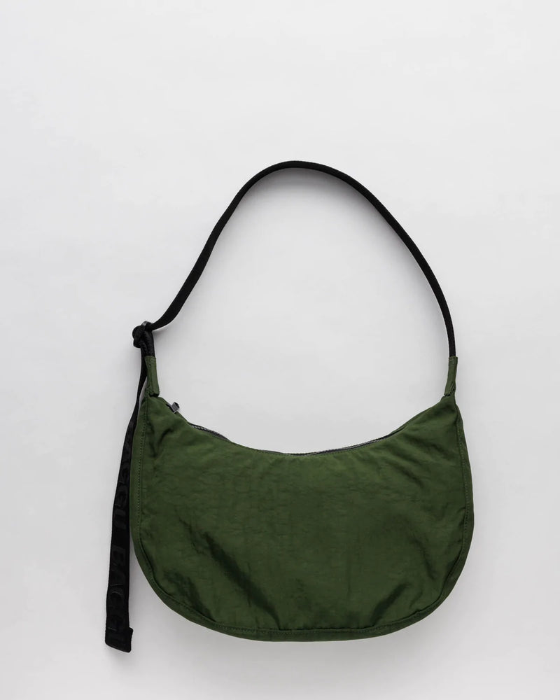 Bay Laurel Baggu Medium Nylon Crescent Bag - Proper