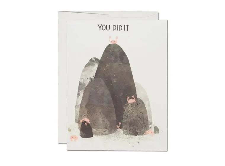 Crab Congrats Card - Proper