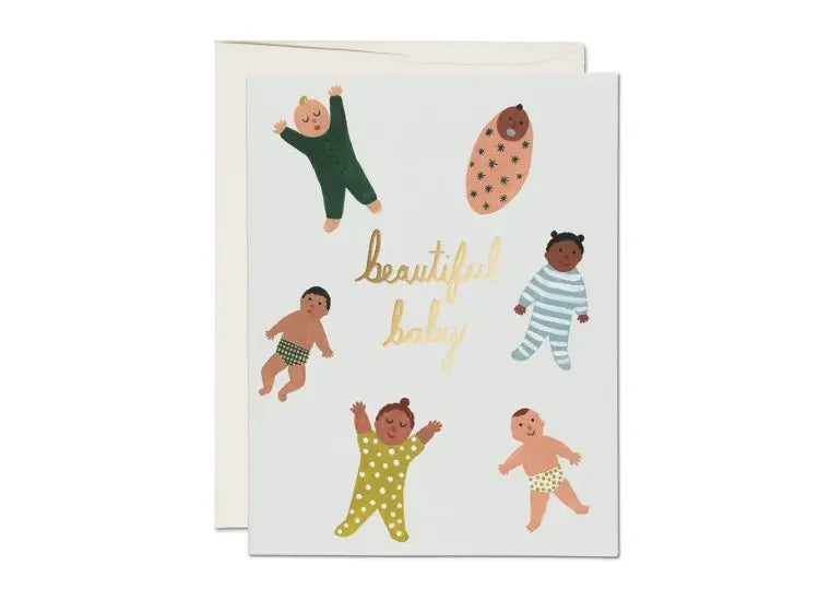 Beautiful Baby Card - Proper