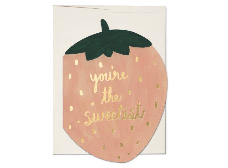 Strawberry Card - Proper