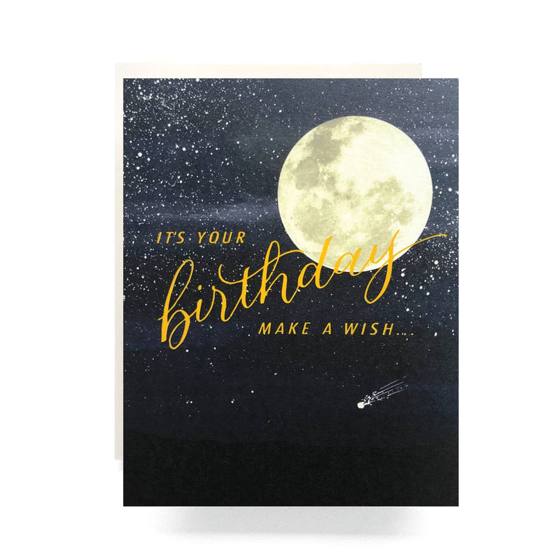 Make a Wish Birthday Card - Proper