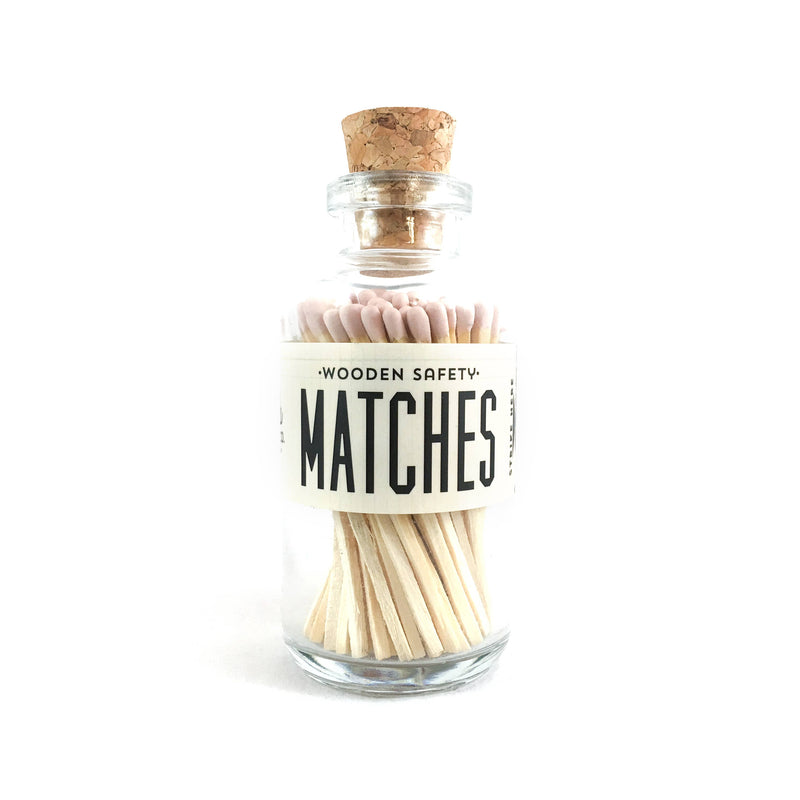 Light Pink Vintage Apothecary Matches - Proper