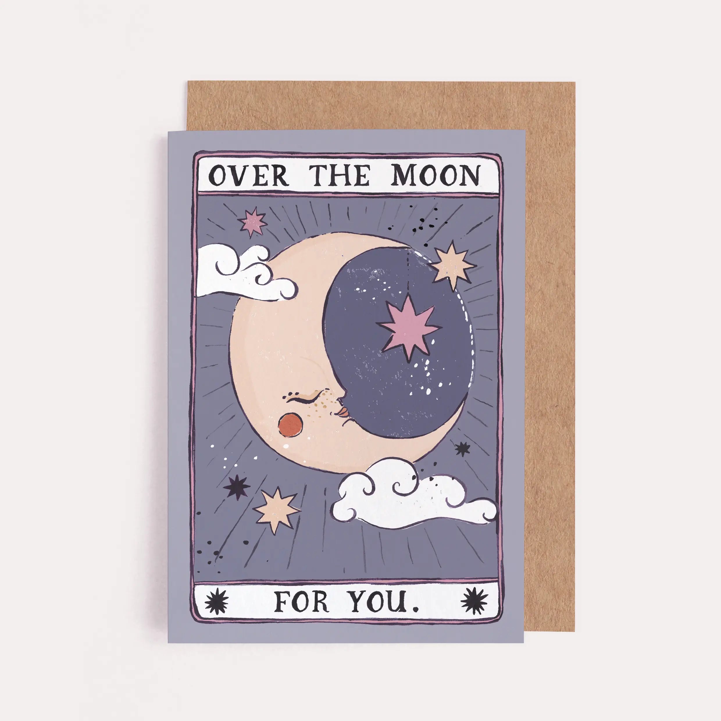 Over the Moon Card - Proper