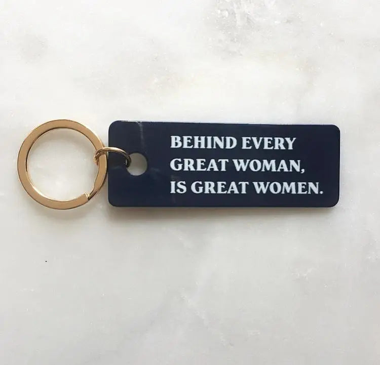 Great Women Keychain - Proper