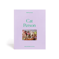 Cat Person 1000 Piece Puzzle - Proper