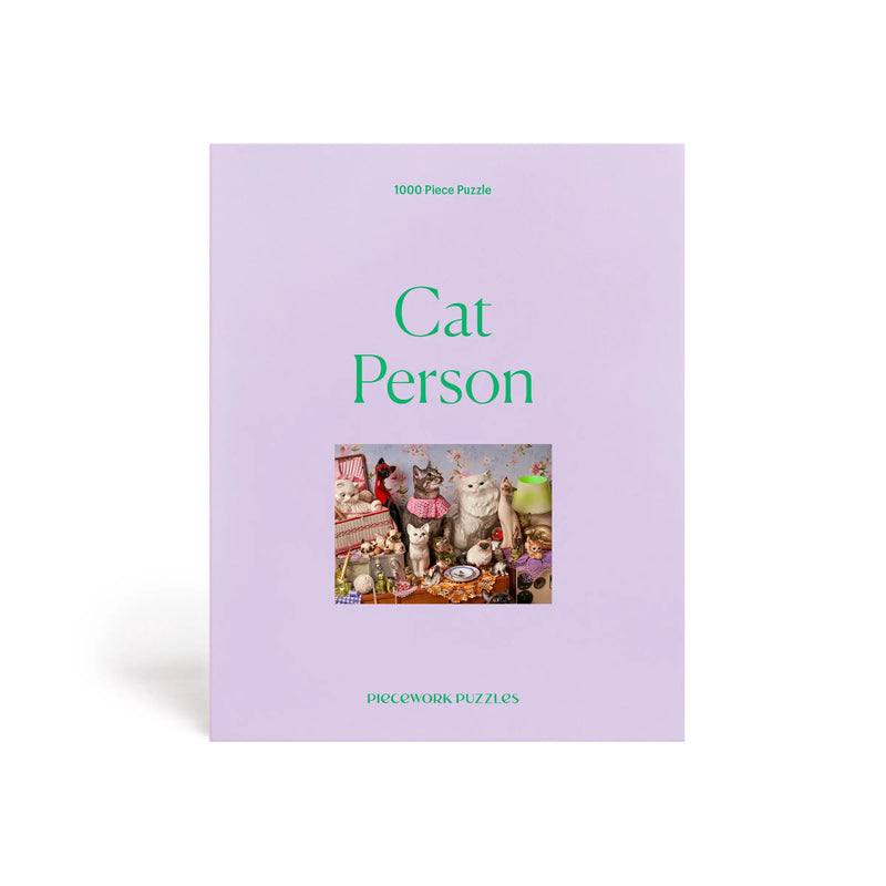 Cat Person 1000 Piece Puzzle - Proper