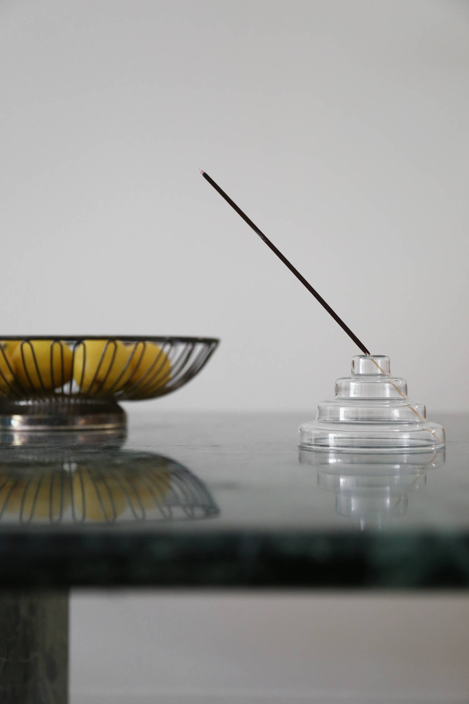 Glass Meso Incense Holder - Proper