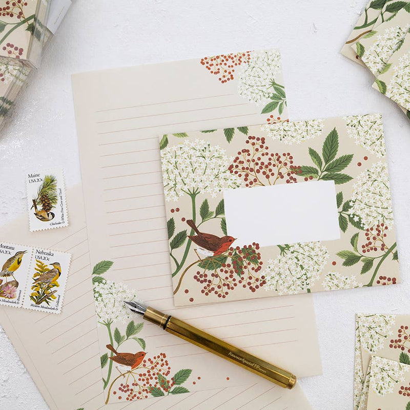 Elderberry Letter Writing Set - Proper