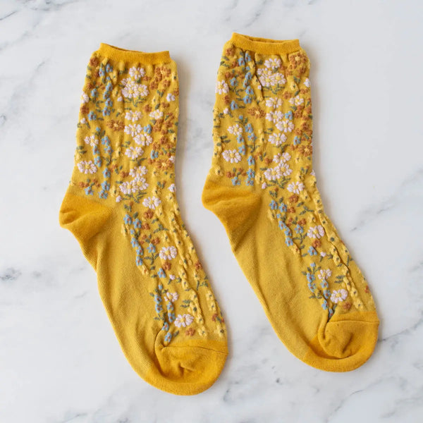 All Floral Romantic Socks - Proper