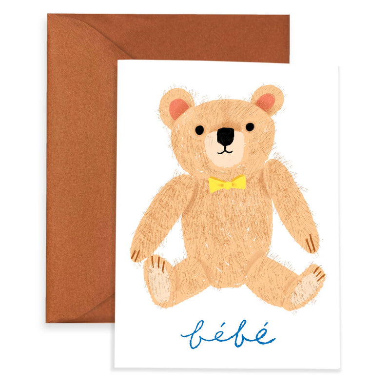 Teddy - Baby Card - Proper
