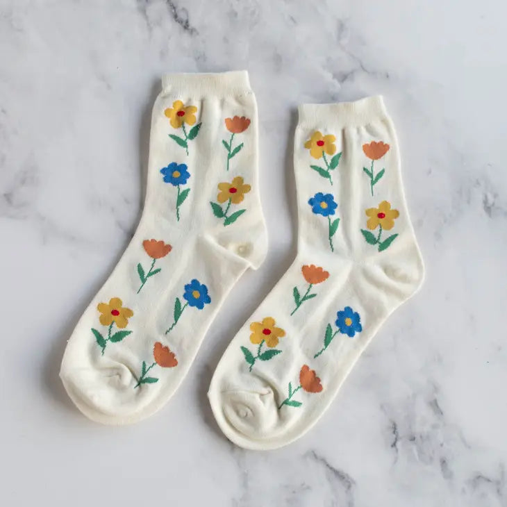 Favorite Flowers Socks - Proper