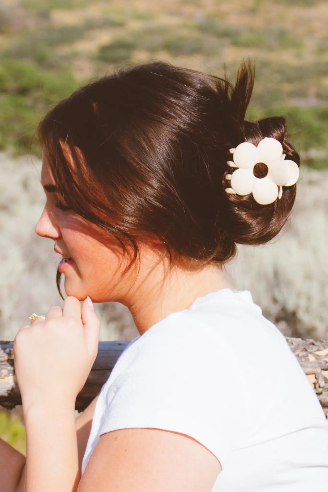 Daisy Hair Clip - Proper