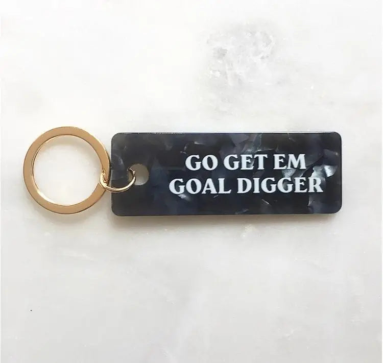 Goal Digger Keychain - Proper