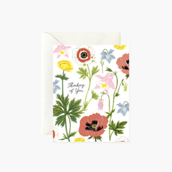 Floral Thinking of You Card - Proper
