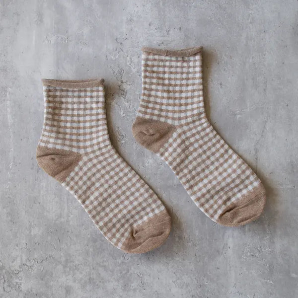 Mini Checkerboard Socks - Proper