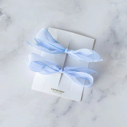 Organza Hair Bow Set - Proper