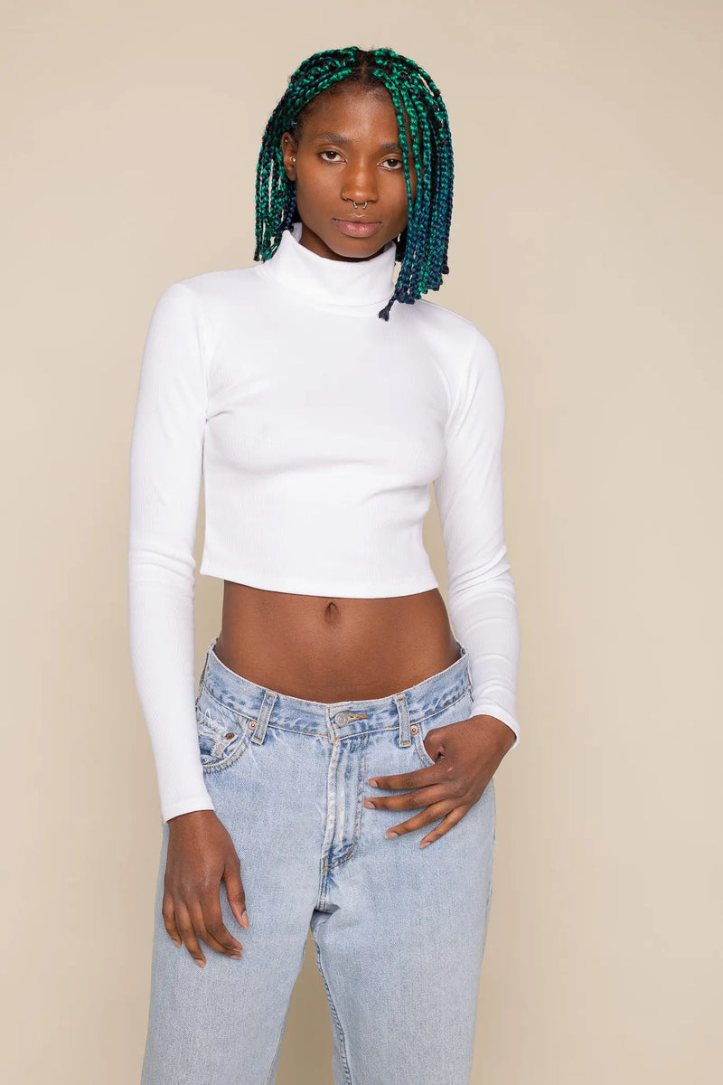Charlee Crop Turtleneck - Proper