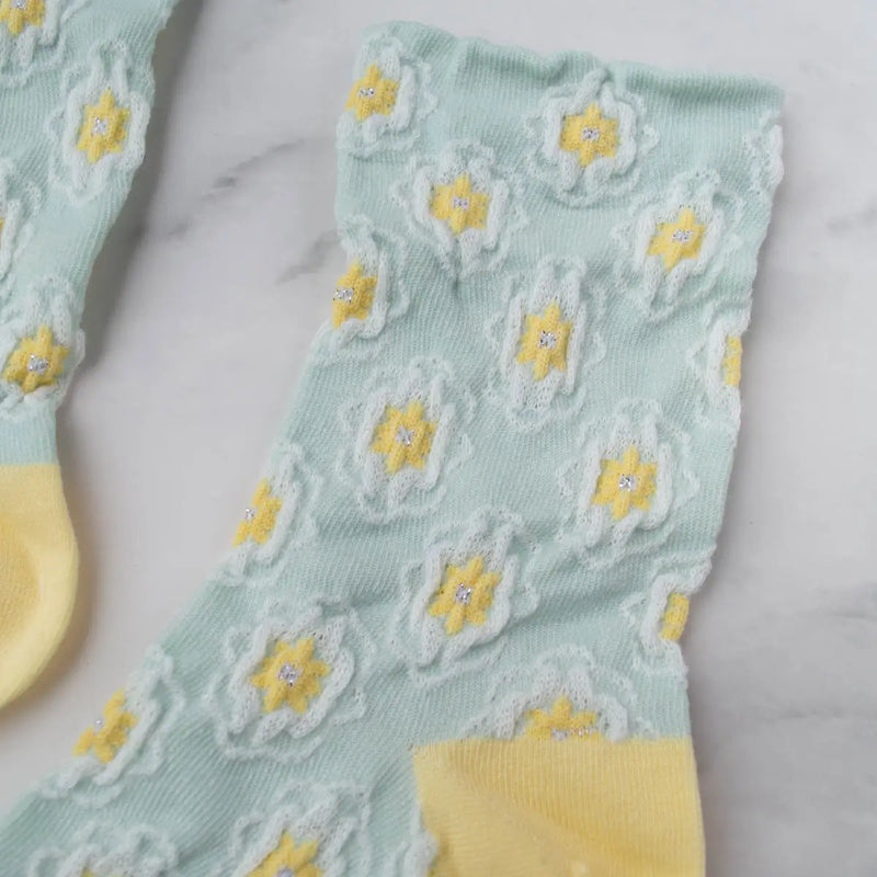 Metallic Accent Socks - Proper