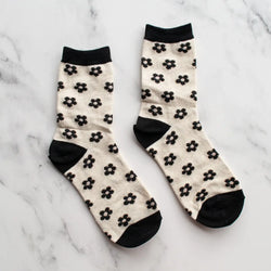 Daisy Print Socks - Proper