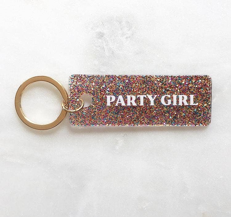 Party Girl Keychain - Proper