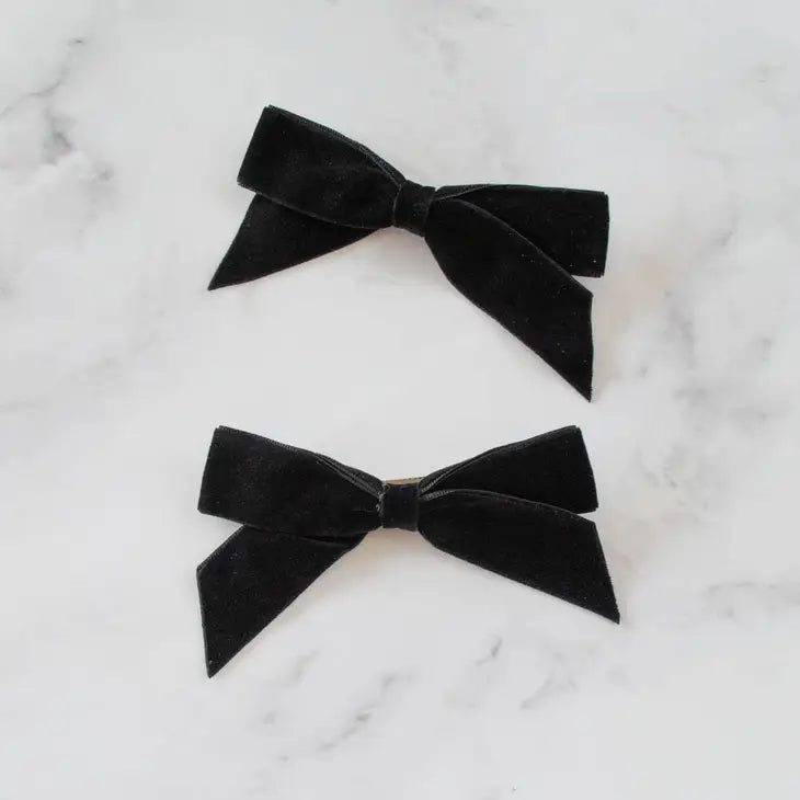 Velvet Bow Set - Proper